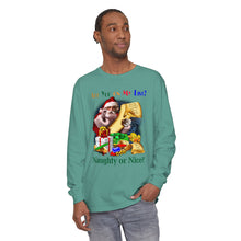 Load image into Gallery viewer, Unisex Garment-dyed Long Sleeve T-Shirt
