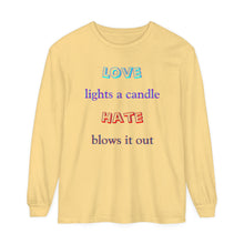 Load image into Gallery viewer, Unisex Garment-dyed Long Sleeve T-Shirt
