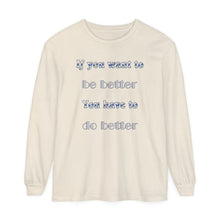Load image into Gallery viewer, Unisex Garment-dyed Long Sleeve T-Shirt
