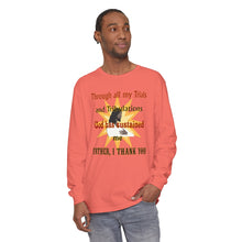 Load image into Gallery viewer, Unisex Garment-dyed Long Sleeve T-Shirt
