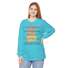 Load image into Gallery viewer, Unisex Garment-dyed Long Sleeve T-Shirt
