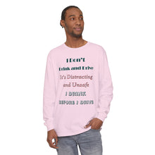 Load image into Gallery viewer, Unisex Garment-dyed Long Sleeve T-Shirt
