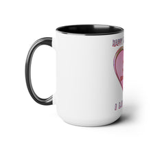 Load image into Gallery viewer, Two-Tone Coffee Mugs, 15oz
