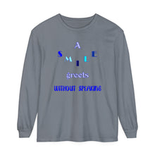 Load image into Gallery viewer, Unisex Garment-dyed Long Sleeve T-Shirt
