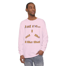 Load image into Gallery viewer, Unisex Garment-dyed Long Sleeve T-Shirt
