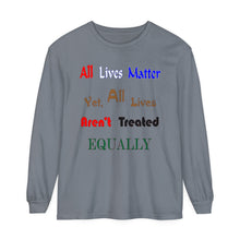 Load image into Gallery viewer, Unisex Garment-dyed Long Sleeve T-Shirt
