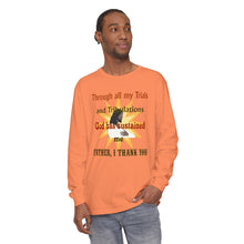 Load image into Gallery viewer, Unisex Garment-dyed Long Sleeve T-Shirt
