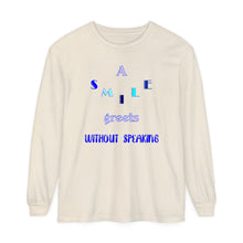 Load image into Gallery viewer, Unisex Garment-dyed Long Sleeve T-Shirt
