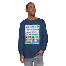 Load image into Gallery viewer, Unisex Garment-dyed Long Sleeve T-Shirt
