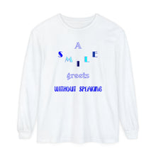 Load image into Gallery viewer, Unisex Garment-dyed Long Sleeve T-Shirt
