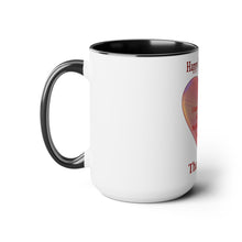 Load image into Gallery viewer, Two-Tone Coffee Mugs, 15oz
