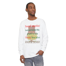 Load image into Gallery viewer, Unisex Garment-dyed Long Sleeve T-Shirt
