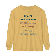 Load image into Gallery viewer, Unisex Garment-dyed Long Sleeve T-Shirt
