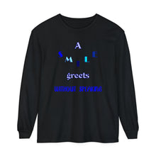 Load image into Gallery viewer, Unisex Garment-dyed Long Sleeve T-Shirt
