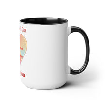 Load image into Gallery viewer, Two-Tone Coffee Mugs, 15oz
