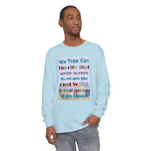 Load image into Gallery viewer, Unisex Garment-dyed Long Sleeve T-Shirt
