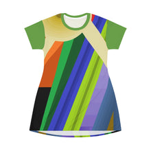 Load image into Gallery viewer, All Over Print T-Shirt Dress
