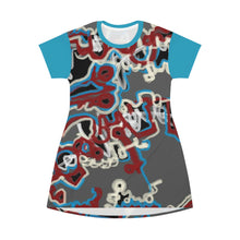 Load image into Gallery viewer, All Over Print T-Shirt Dress
