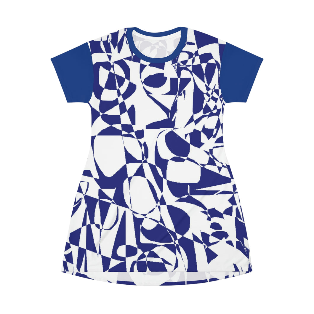 All Over Print T-Shirt Dress