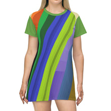 Load image into Gallery viewer, All Over Print T-Shirt Dress
