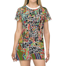 Load image into Gallery viewer, All Over Print T-Shirt Dress
