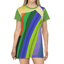 Load image into Gallery viewer, All Over Print T-Shirt Dress
