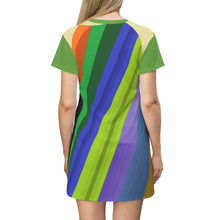 Load image into Gallery viewer, All Over Print T-Shirt Dress
