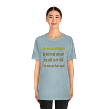 Load image into Gallery viewer, Unisex Jersey Short Sleeve Tee
